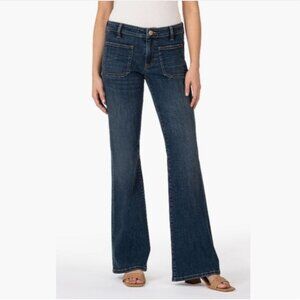 Kut from the Kloth Dark Blue Flare Jeans